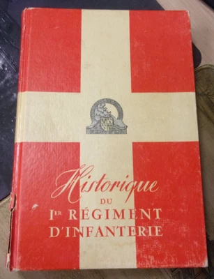 Rare: Historique du 1er Régiment d'Infanterie - RI - Picardie - Sarrebourg - Photo 1/4