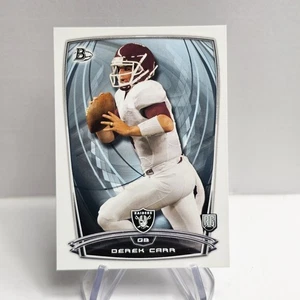 2014 Bowman #55 Derek Carr Rookies Rookie Card Oakland Raiders - Picture 1 of 2