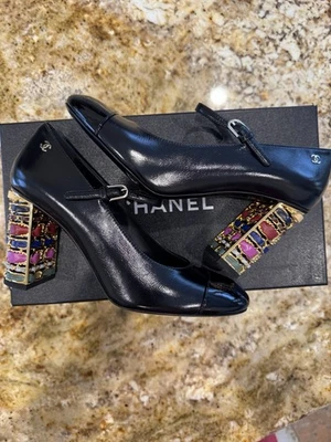 ZAPATOS CHANEL HIGH HILL Negro 38 Foto 1 de 4