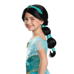 Girl's Disney's Aladdin Deluxe Jasmine Wig - Picture 1 of 2