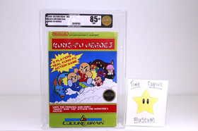 Kung Fu Heroes Nintendo NES New 1989 Factory Sealed Black Seal non Rev VGA 85+
