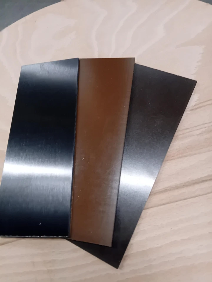 Phenolic resin paper based sheet multiple sizes and thicknesses black & brown - Image 1 of 1