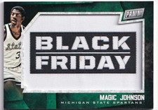 2015 Panini Black Friday Manufactured Patches #9 Magic Johnson
