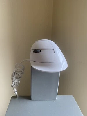 DELUX Left Handed Vertical Mouse, Reduce Hands Strain Rechargeable Silent BT - Image 1 of 4