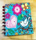 Spring Flowers Birds Cover Set for use with Classic Happy Planner-