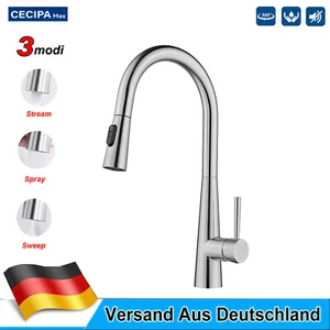 Grifo de cocina extensible con ducha 360° mezclador grifo de cocina - Imagen 1 de 11
