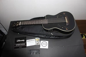 Kala Journeyman Mahogany U-Bass - Black - Picture 1 of 7