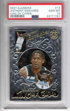 2021 Panini Illusions Anthony Edwards King of Cards PSA 10