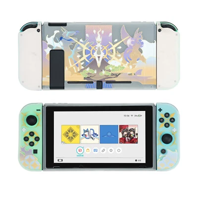 Moncon Protective Case for Nintendo Switch Cat Cartoon Transparent Shell Cover - Image 1 of 4