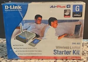 D- Link DWL-923 Wireless G Laptop Starter Kit with Dl-524 Wireless/ Cable DSL...
