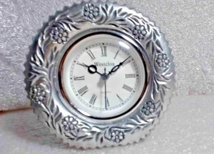 Westclox Decorative table clock hand painted Quartz box instructions - Picture 1 of 13