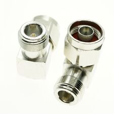 N Male plug to N female jack Right angle 90 degree RF Coaxial Connector Adapter