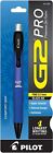 Pilot G2 Pro Premium Gel Rollerball Pen, 0.7mm, Blue Barrel/Black Ink, Pack of 6