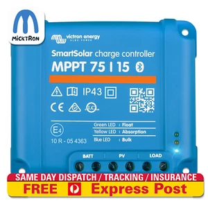 Victron Smart Solar MPPT 75/15 (12/24V) Solar Charge Controller - Express Post - Picture 1 of 18