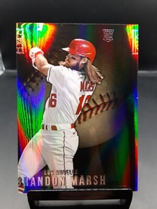 Brandon Marsh 2022 Panini Capstone ERROR CARD ALEK MANOAH ON BACK