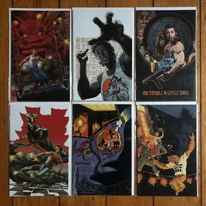 BIG TROUBLE IN LITTLE CHINA #1-6 (2014 BOOM, Eric Powell) RI Virgin Variant Set - Picture 1 of 7