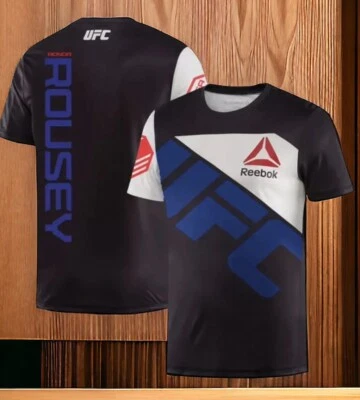 Rousey UFC 301 Reebok MMA Fighting MENS 2XL Walk Out Shirt New OUR FIGHT - Image 1 of 4