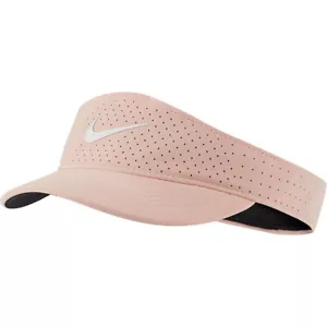 NEW Nike Court Womens Advantage Visor Tennis Run Golf CQ9334-800 Arctic Orange - Picture 1 of 2