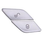ABS Door Lock Switch Button Covers for Mercedes W205 W213 X253 (Pack of 2)