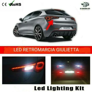COPPIA LUCI RETROMARCIA 84 LED P21W BA15S ALFA ROMEO GIULIETTA 6000K NO ERROR - Foto 1 di 10