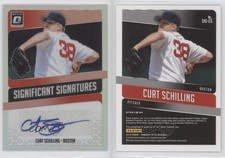 2018 Panini Donruss Optic Significant Signatures Curt Schilling #SIG-CS Auto