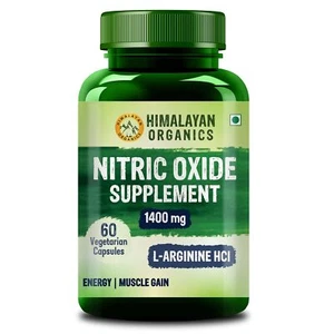 Himalayan Organics Nitric Oxide Supplement 60 Tablet US - Picture 1 of 9