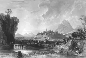 China COTTON PLANTATION NINGPO NINGBO Zhaobao Mountain, 1842 Art Print Engraving - Picture 1 of 1