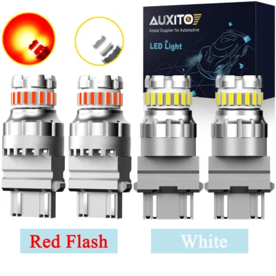 7443 Bombillas LED de luz de freno de reversa para Ford F150 F250 2018 2019 2020 2021 Foto 1 de 4