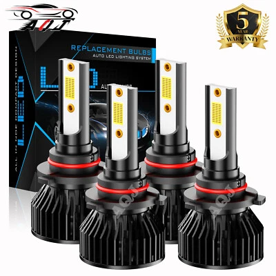 Para camión MACK Vision CX CXN 1998-2015 faros LED haz alto y bajo 4x Foto 1 de 4