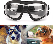 Dog Sunglasses Medium to Large Dog UV Transparent Goggles Windproof Anti-Dust Sn