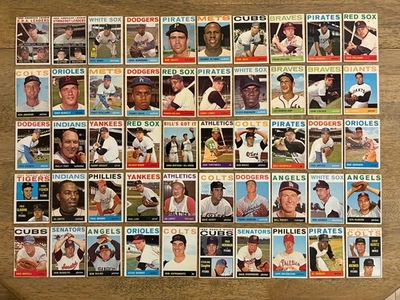 1964 Topps винтажный бейсбол 50 карт лот дебютант RC звезды высоты # EX VG-EX изящный! - Изображение 1 из 4