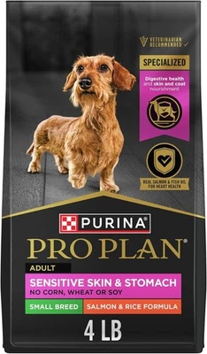 Purina Pro Plan Sensitive Skin and Stomach Dog Food Small Breed, Adult Salmon - Image 1 of 4