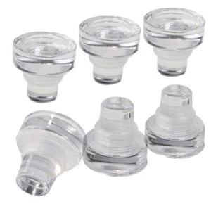 6X Tapa de botella de vidrio de whisky para botellas de vino de whisky ID de 21-22 mm cerveza casera - Imagen 1 de 3