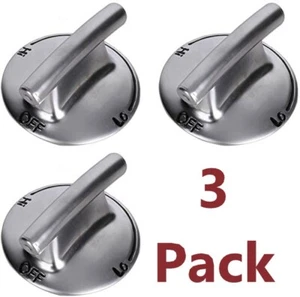 74007733 Surface burner Knob for Whirlpool, WP7733P410-60-3 Pack - Picture 1 of 6
