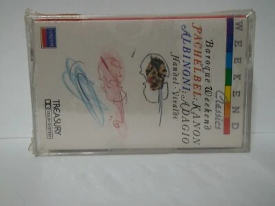 NOS Richard Hickox orch. Pachelbel Kanon cassette tape unopened London records - Image 1 of 3