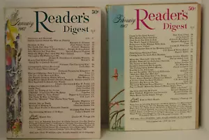 1967 Jan. & Feb, Reader's Digest, Mag. Vintage History Short Stories, H289 - Bild 1 von 2