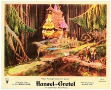 Hansel and Gretel original 8x10 lobby card Ginger bread house & Ginger bread men