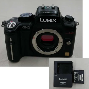 Panasonic LUMIX DMC-GH2 Black 3D Digital Single Lens Camera 16.0MP Battery - Picture 1 of 8