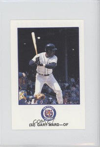 1989 Marathon Oil Detroit Tigers Gary Ward #32