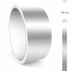 Zierstreifen 40mm 10 Meter Silber Glänzend RAL 9007 Glanz Auto Boot Motorrad - Bild 1 von 5