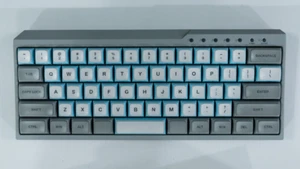 Filco Majestouch MINILA-R Convertible, Sky Grey, BT Mechanical Keyboard MX Brown - Picture 1 of 7