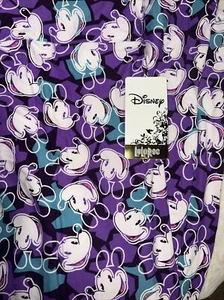 Lularoe TC2 Tall Curvy Leggings Purple White Green Mickey Mouse 18-22 New Plus - Picture 1 of 10