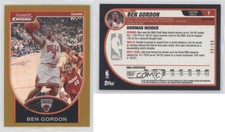 2007-08 Bowman Draft Picks & Stars Chrome Gold Refractor /99 Ben Gordon #7