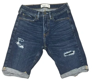Abercrombie Kids GIRLS Distressed Denim Shorts Size 13/14 - Picture 1 of 6
