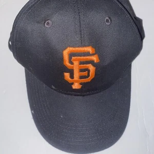 Vintage San Francisco Giants Mütze Cap Snapback schwarz MLB Bank of America Promo - Bild 1 von 4