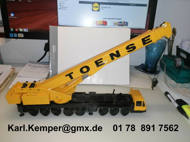 超レア・格安』ドイツKRUPP社移動式クレーン車/NZG1/50