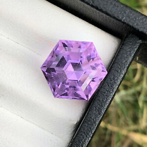 6.50 CT Natural  Faceted Cut  Amethyst Loose Gemstone From Afghanistan