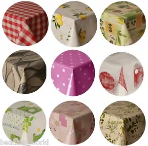 TOVAGLIA PVC ROTONDA TUTTE LE OCCASIONI COPERTURA PROTEZIONI VINILE PLASTICA STAMPATA BAMBINI - Foto 1 di 19