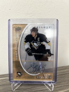 2008-09 Upper Deck Trilogy Ice Scripts Sidney Crosby Auto 🐐🔥