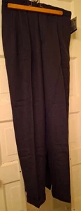 JC Penney dress pants, City Streets collection, 32 x 32, black, pleated/cuffed - Picture 1 of 5